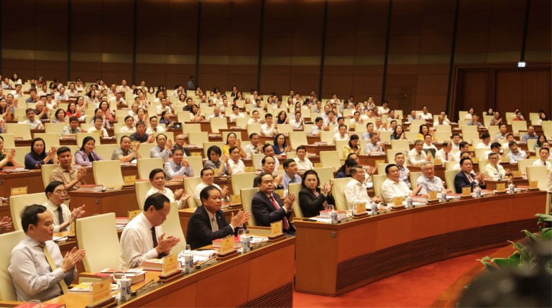 Ra mắt cuốn sách "Quốc hội trong tiến trình đổi mới đáp ứng yêu cầu xây dựng, hoàn thiện Nhà nước pháp quyền xã hội chủ nghĩa Việt Nam" của Tổng Bí thư Nguyễn Phú Trọng