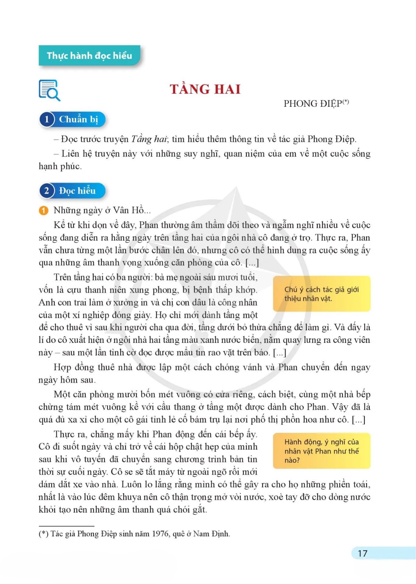 Nhà văn Phong Điệp và một triết lý về hạnh phúc