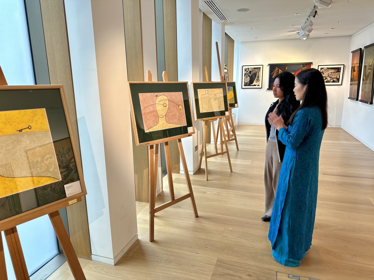 Triển lãm tranh "Một thoáng Việt Nam" tại London