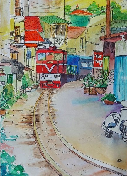 ga cuoi truyen ngan du thi cua ha dinh can