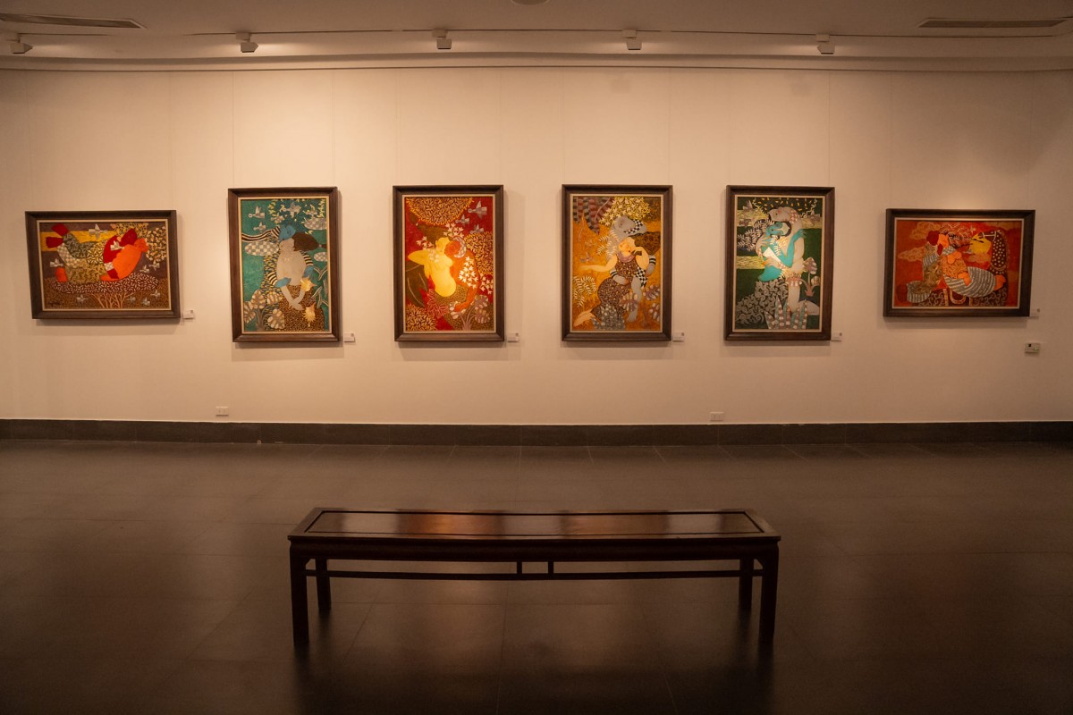 Khai mạc triển lãm mỹ thuật "An và Huy"