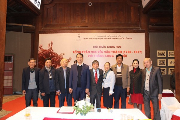 hoi thao khoa hoc tong tran nguyen van thanh 1758 1817 voi thang long ha noi