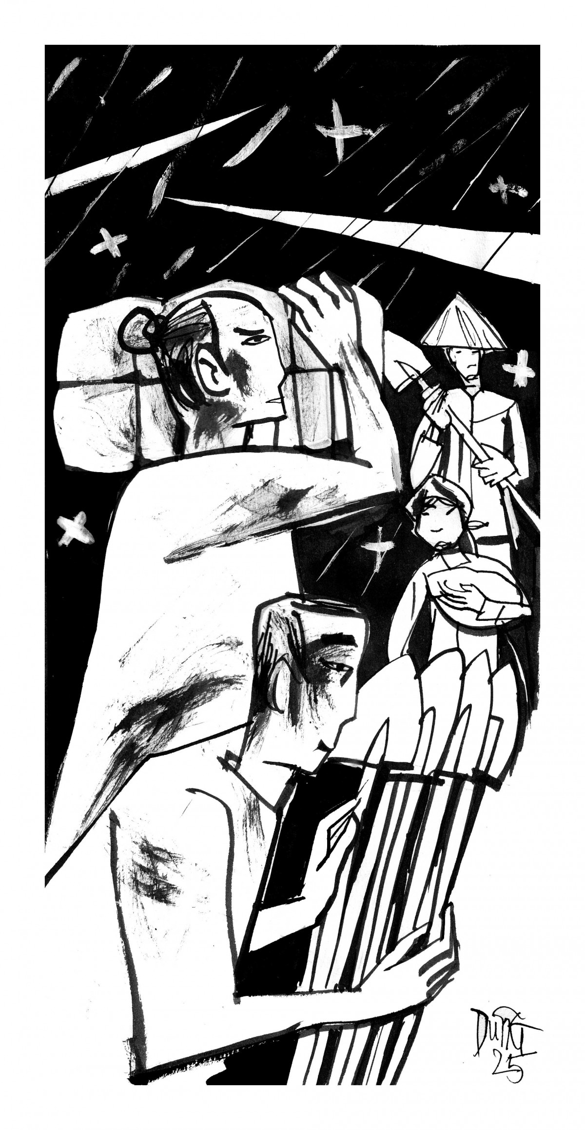 Mùa xuân ngửa mộng mai này. Truyện ngắn của Lê Vũ Trường Giang