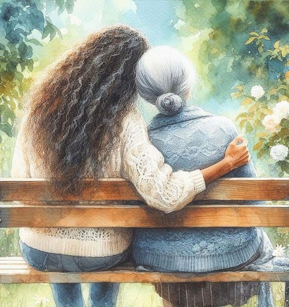 bai tho tho vui tang me cua tran dang khoa