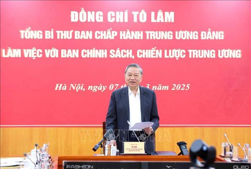 Tổng Bí thư Tô Lâm: Đòn bẩy cho một Việt Nam thịnh vượng