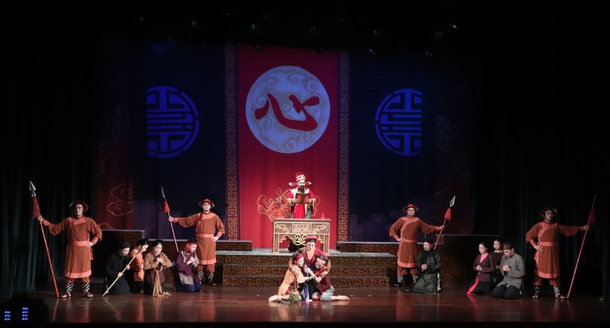 Vở chèo cổ “Trinh Nguyên” chính thức được công diễn vào 20h tối ngày 24/5 tại rạp Đại Nam, 89 Phố Huế. Ảnh: Nhà hát Chèo Hà Nội