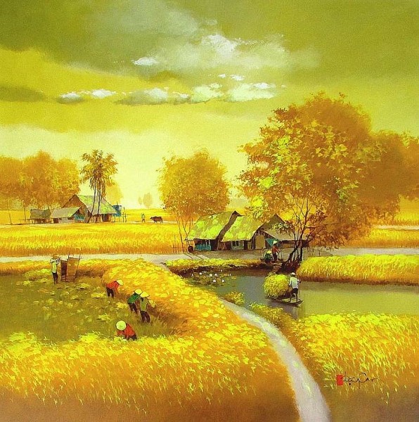 bai tho con duong rac vo trau vang cua pham trong thanh