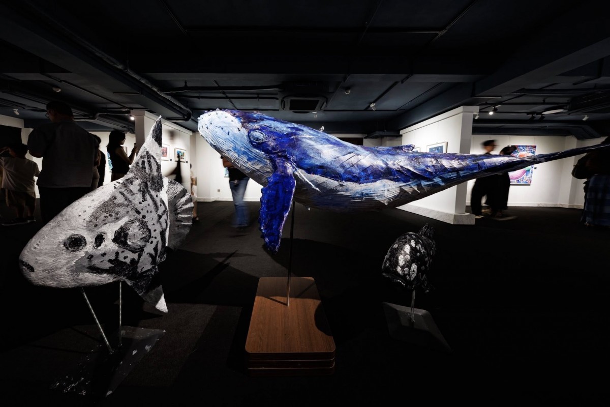 "Giải mã biển xanh" - Câu chuyện đại dương qua góc nhìn của họa sĩ 10 tuổi