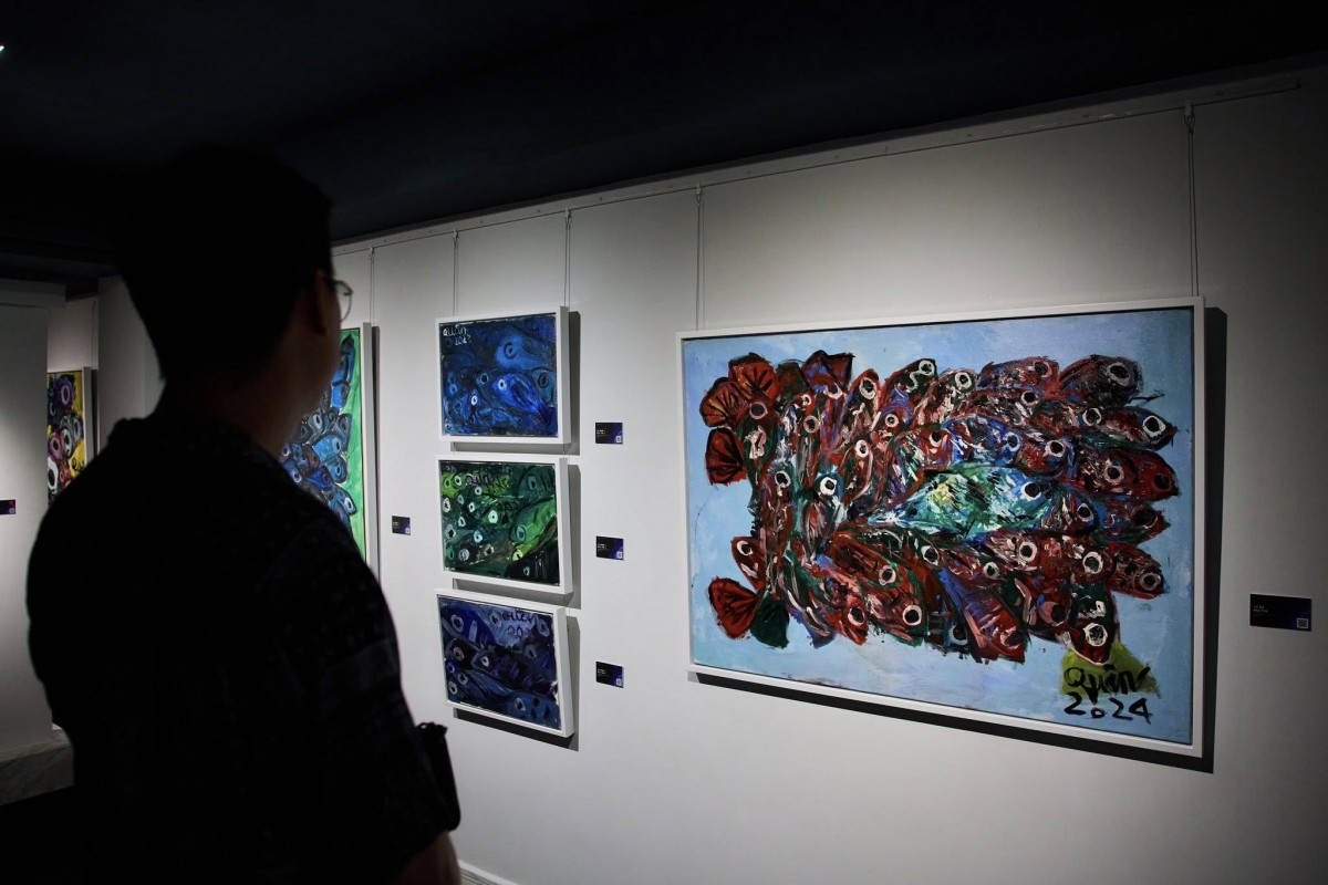 "Giải mã biển xanh" - Câu chuyện đại dương qua góc nhìn của họa sĩ 10 tuổi