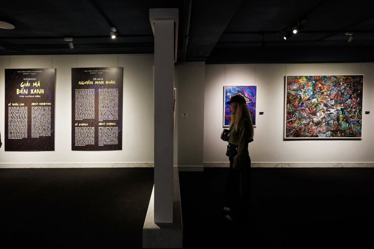 "Giải mã biển xanh" - Câu chuyện đại dương qua góc nhìn của họa sĩ 10 tuổi