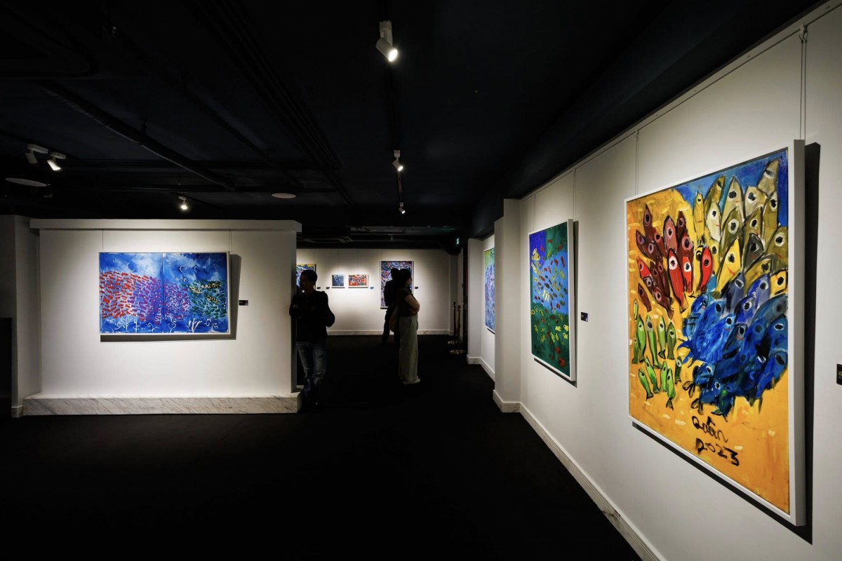 "Giải mã biển xanh" - Câu chuyện đại dương qua góc nhìn của họa sĩ 10 tuổi