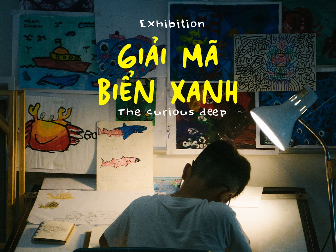 "Giải mã biển xanh" - Câu chuyện đại dương qua góc nhìn của họa sĩ 10 tuổi