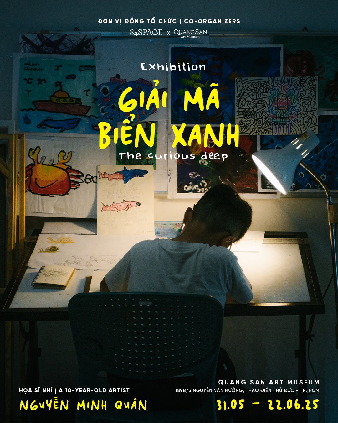 "Giải mã biển xanh" - Câu chuyện đại dương qua góc nhìn của họa sĩ 10 tuổi