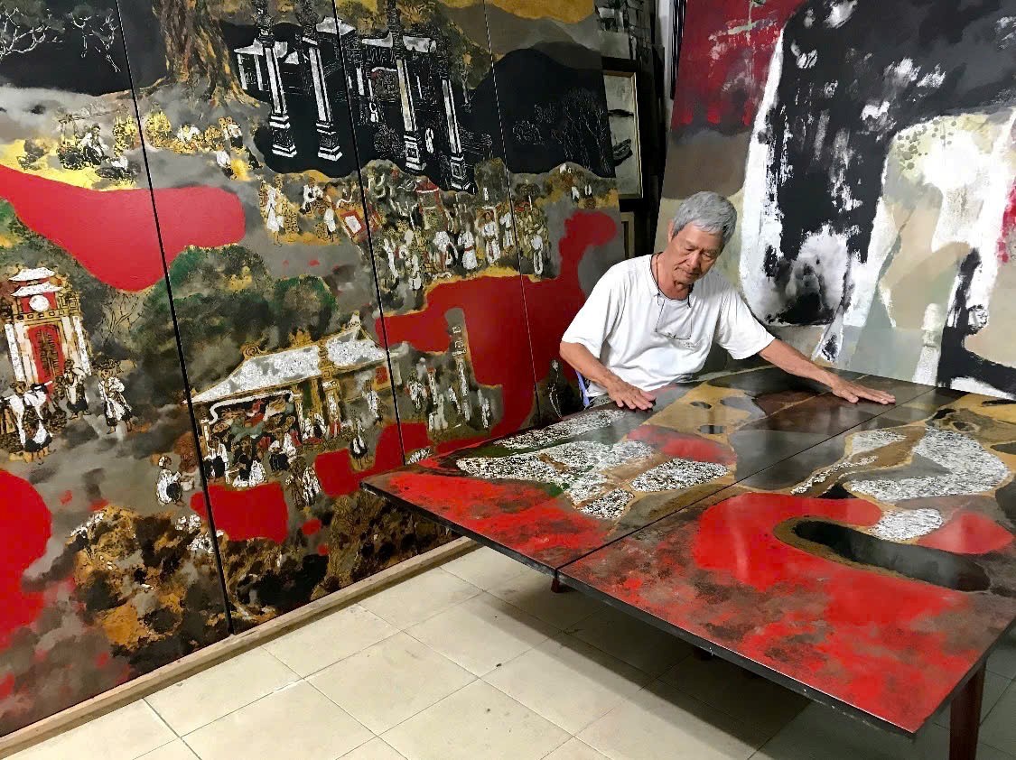 Tưởng nhớ họa sĩ sơn mài bậc thầy Nguyễn Lâm