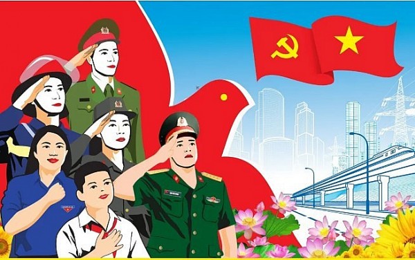 to chuc trien lam tranh co dong tam lon chao mung quoc khanh 29