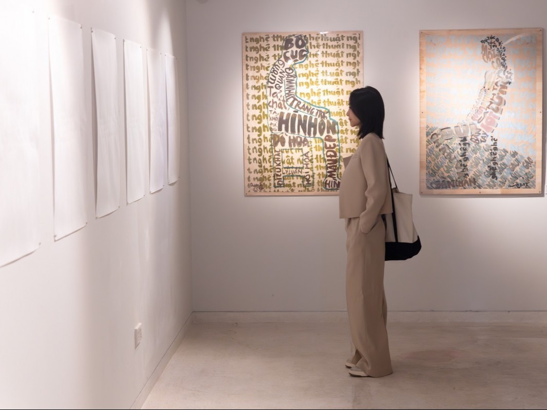 Trưng bày nghệ thuật "Ở nơi mở lời" - Tôn vinh tiếng Việt và văn hóa Việt Nam