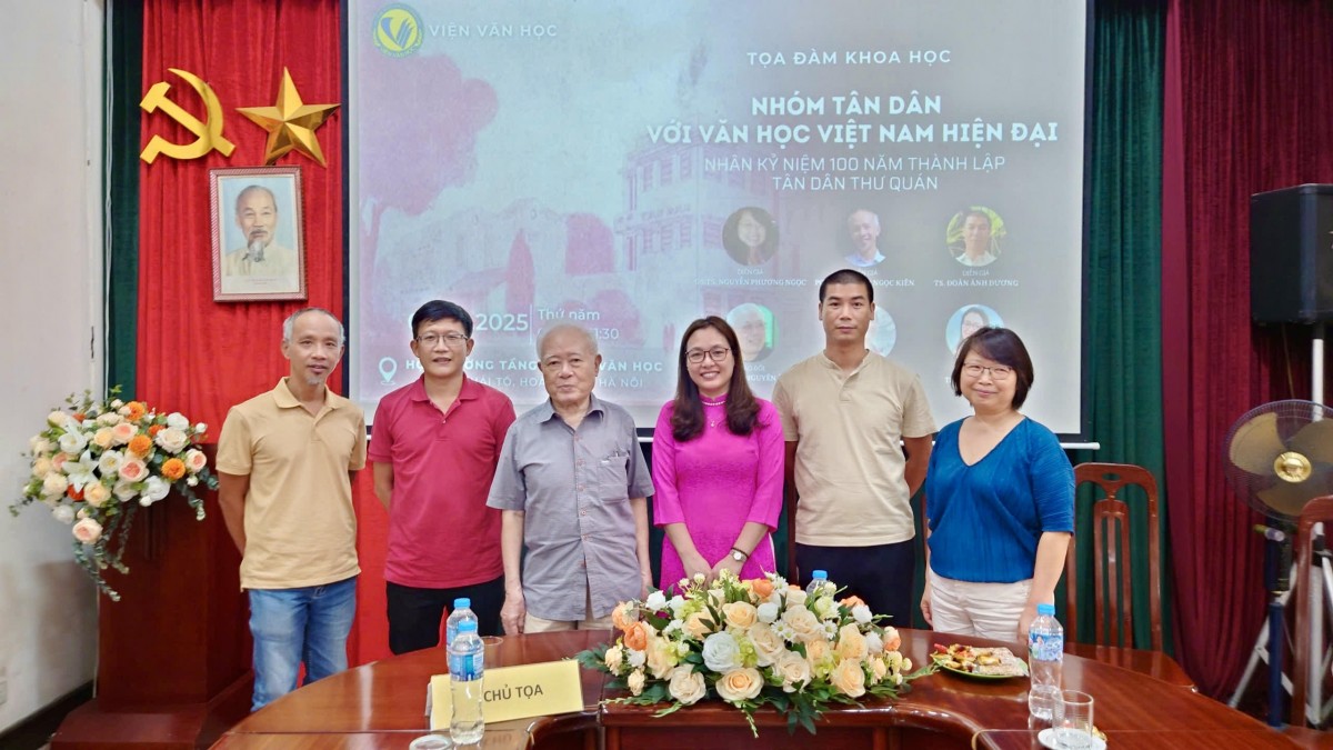 Nhóm Tân Dân với Văn học Việt Nam hiện đại