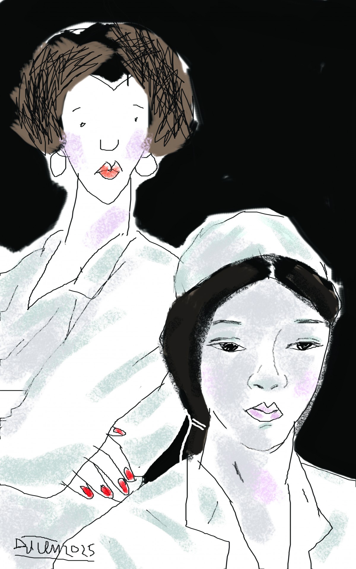 Áo blouse trắng và bóng tối.  Truyện ngắn của Nguyễn Thị Bích Vượng