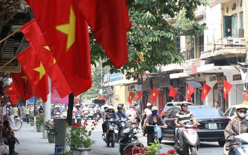 Hà Nội phân luồng giao thông phục vụ Lễ diễu binh, diễu hành Quốc khánh 2/9