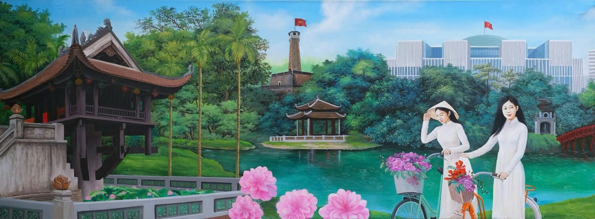 Họa sĩ Ngô Bá Hoàng và 