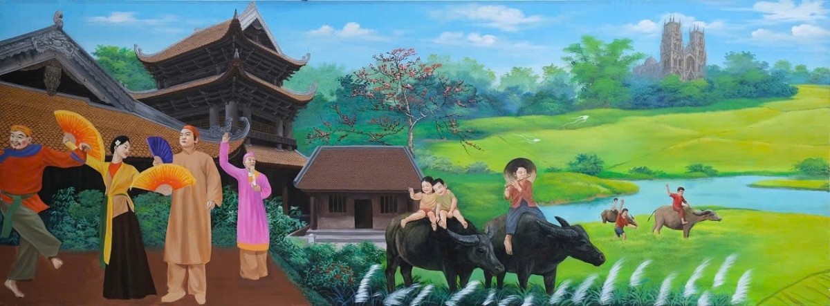 Họa sĩ Ngô Bá Hoàng và 