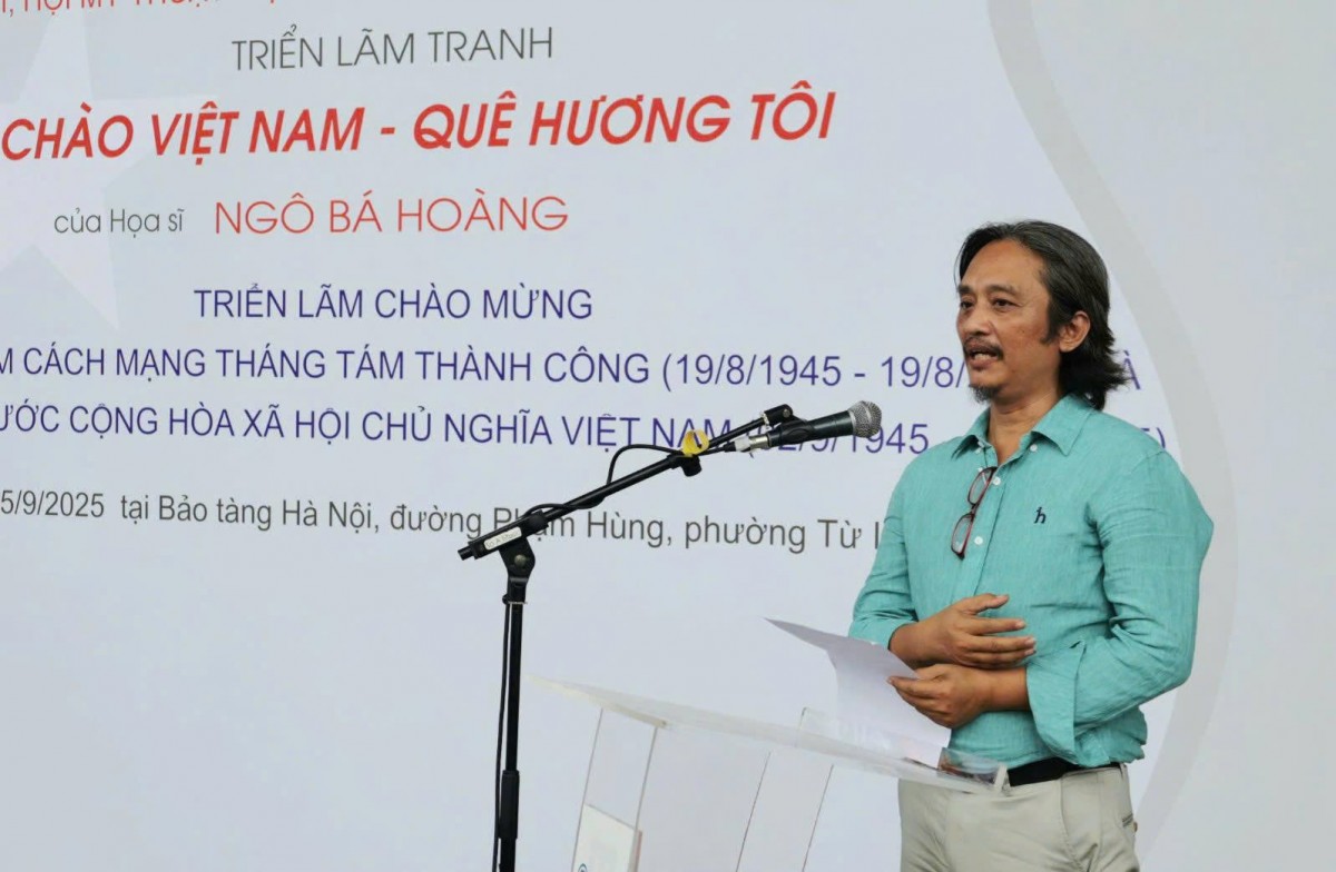 Họa sĩ Ngô Bá Hoàng và 
