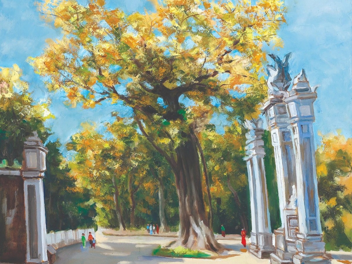 "Khoảnh trời riêng" - Cuộc đối thoại giữa họa sĩ Phạm Tuấn Dũng và thiên nhiên