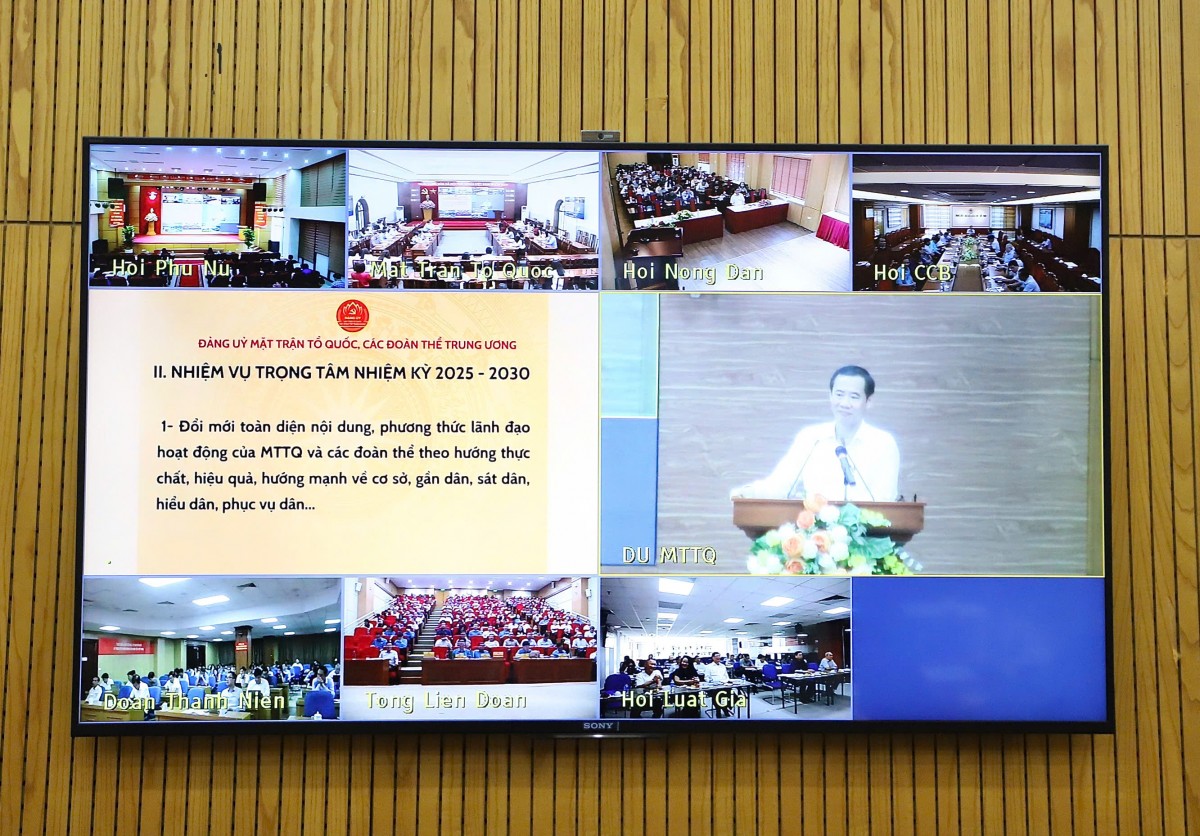 Hội nghị được thực hiện với các hình thức trực tiếp, trực tuyến.