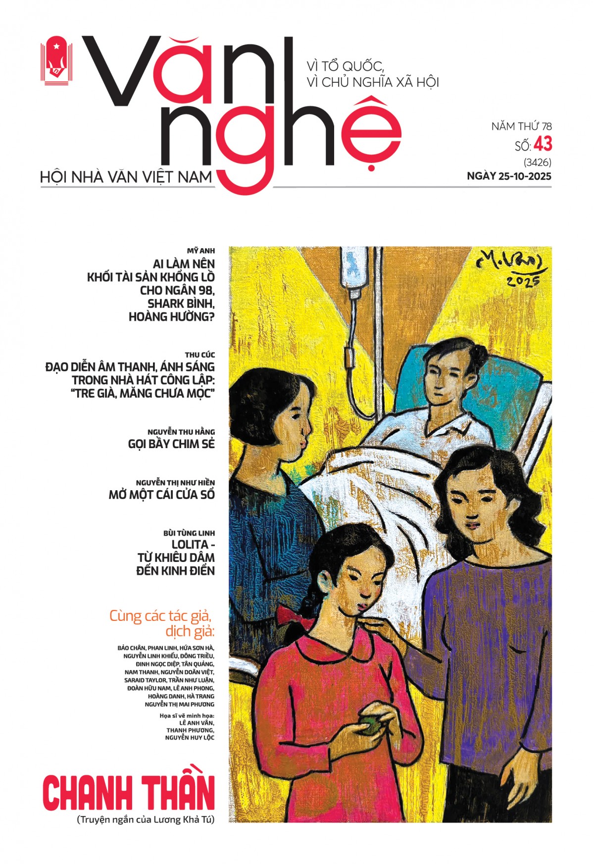 Mời quý vị đón đọc báo Văn nghệ số 43/2025