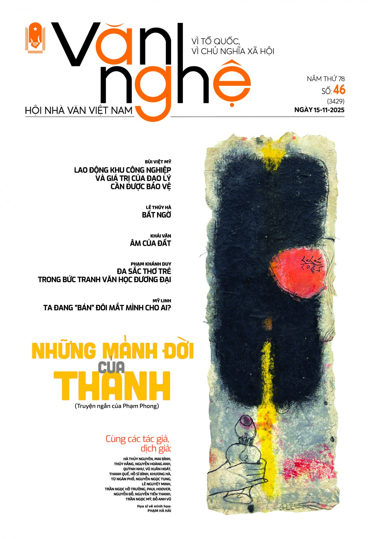 Mời quý vị đón đọc báo Văn nghệ số 46/2025
