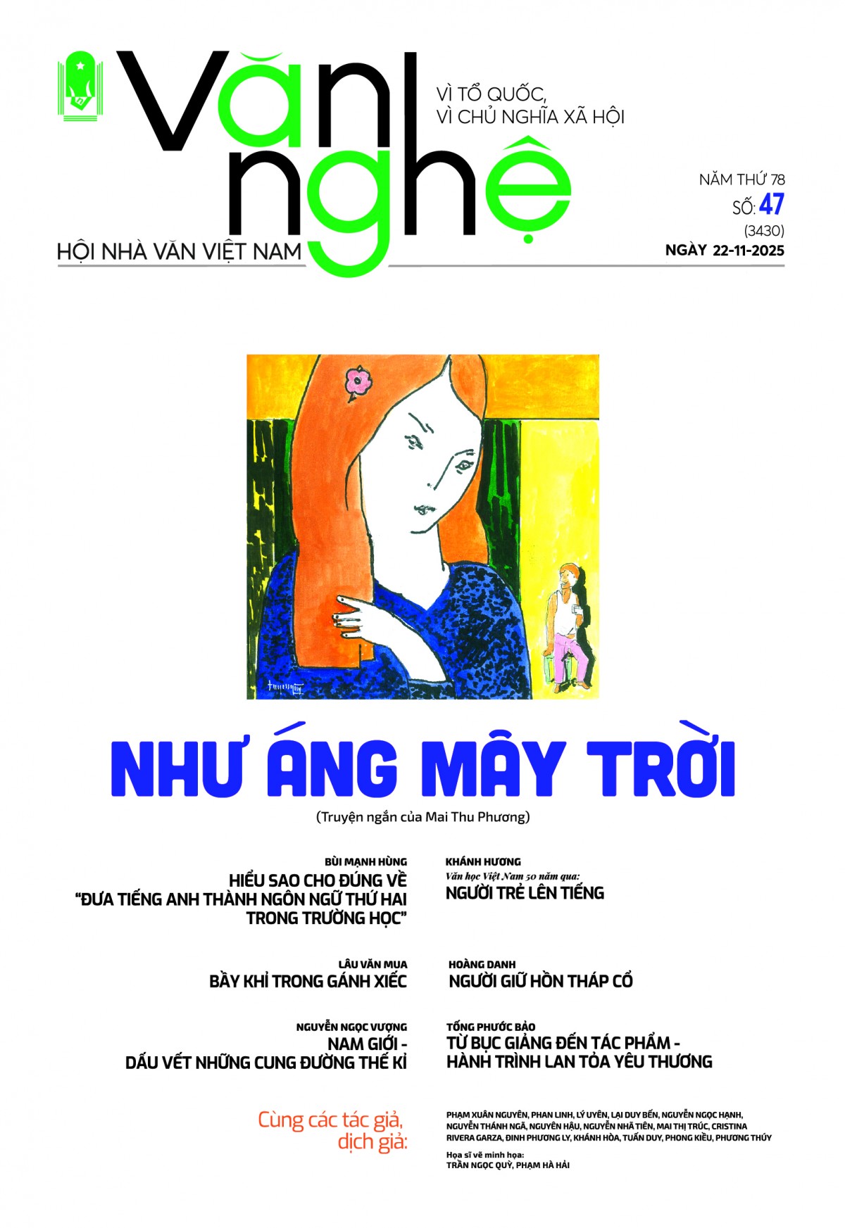 Mời quý vị đón đọc báo Văn nghệ số 47/2025 Mời quý vị đón đọc báo Văn nghệ số 47/2025