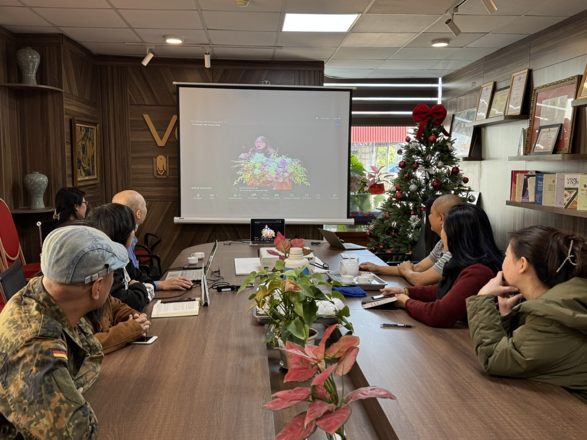 Báo Văn nghệ tham dự tập huấn 