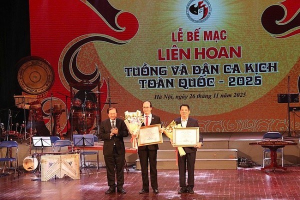 20 huy chuong vang duoc trao tai lien hoan tuong va dan ca kich toan quoc 2025