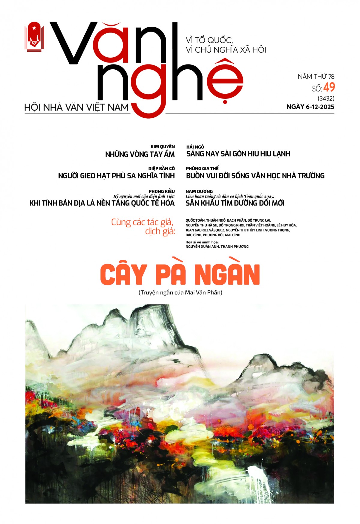 Mời quý vị đón đọc báo Văn nghệ số 49/2025