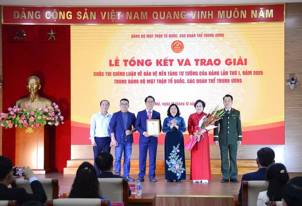 dang bo mttq cac doan the trung uong xay dung la chan tu tuong vung chac trong toan dang bo