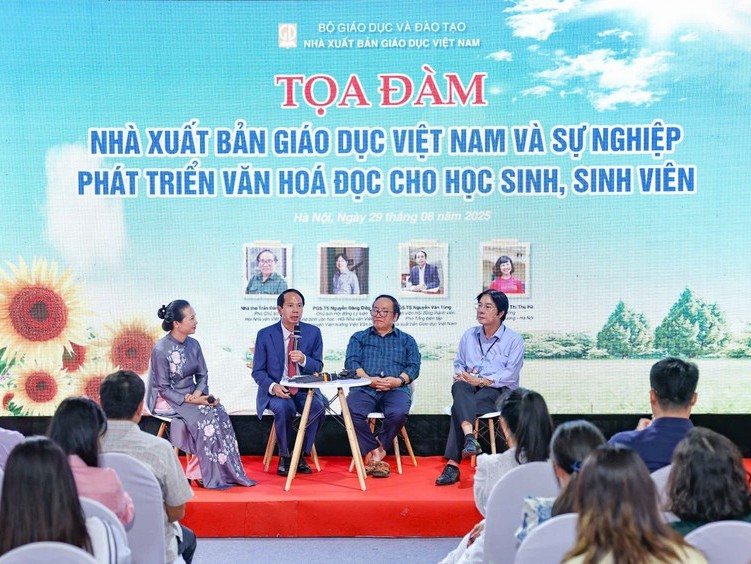 Nhà xuất bản Giáo dục Việt Nam trong sự nghiệp phát triển văn hóa đọc cho học sinh, sinh viên