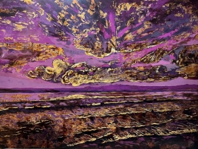 "Ngỡ đông" và những cung bậc cảm xúc cùng hội họa sơn mài