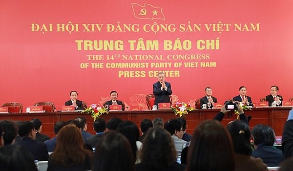 tong bi thu to lam chu tri hop bao quoc te cong bo ket qua dai hoi xiv cua dang