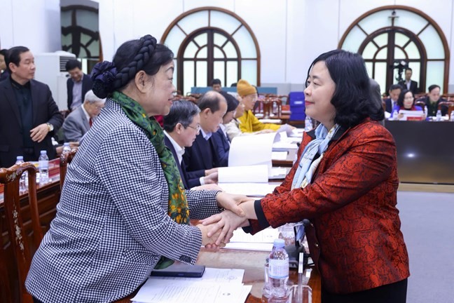 Hội nghị hiệp thương lần thứ hai: 100% đại biểu thống nhất với danh sách 217 người ở Trung ương được giới thiệu ứng cử đại biểu Quốc hội khóa XVI