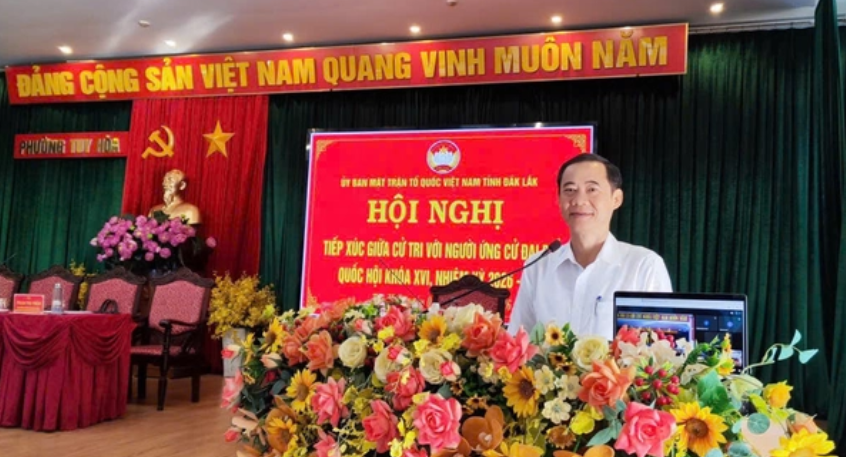 nguoi dai bieu cua dan phai noi di doi voi lam cam ket hanh dong tu thuc tien cua ung cu vien dai bieu quoc hoi khoa xvi