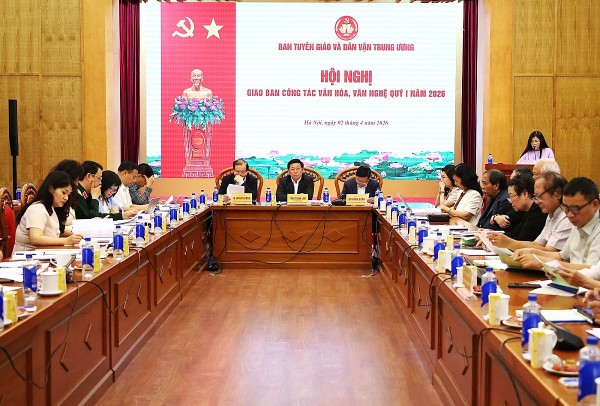 tiep tuc hoan thien co che chinh sach thuc day van hoa van nghe trong tinh hinh moi