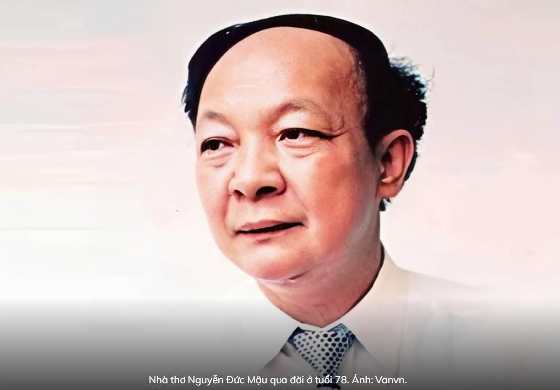 nha tho nguyen duc mau tac gia bai tho mau hoa do qua doi