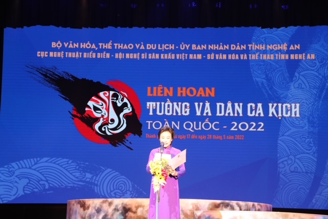 Khai màn Liên hoan Tuồng và Dân ca kịch toàn quốc - 2022